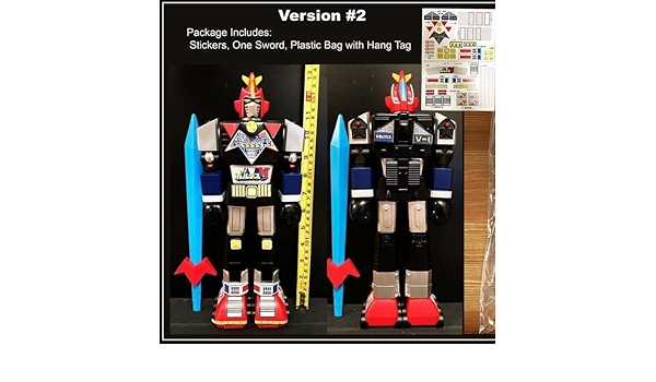 海外版 マシーン ボルテスV 34cm ブラックバージョン BLACK 当時物